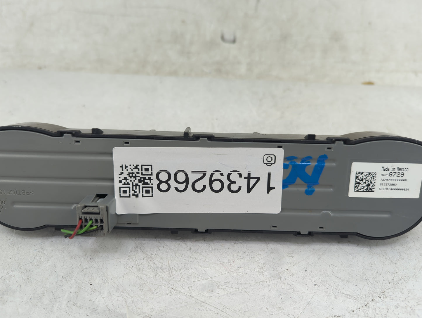 2014-2019 Chevrolet Silverado 1500 Climate Control Module Temperature AC/Heater Replacement P/N:84258729 Fits OEM Used Auto 