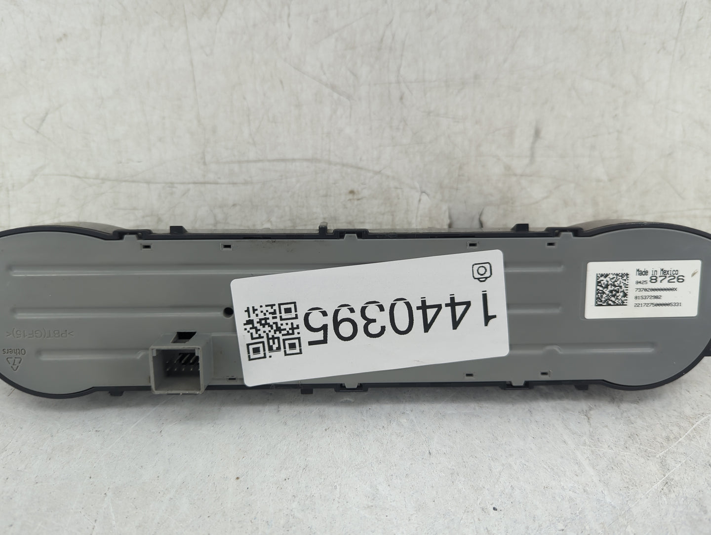 2014-2019 Chevrolet Silverado 1500 Climate Control Module Temperature AC/Heater Replacement P/N:84258726 Fits OEM Used Auto 