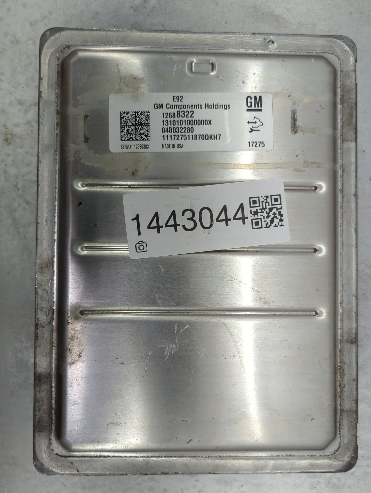 2016-2018 Chevrolet Silverado 1500 PCM Engine Control Computer ECU ECM PCU OEM P/N:12688322 Fits Fits 2016 2017 2018 OEM Use