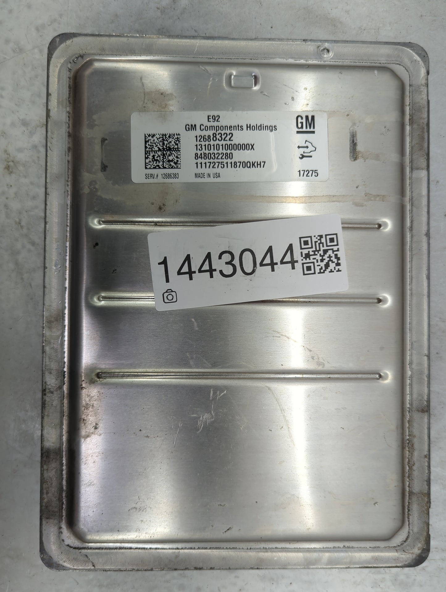 2016-2018 Chevrolet Silverado 1500 PCM Engine Control Computer ECU ECM PCU OEM P/N:12688322 Fits Fits 2016 2017 2018 OEM Use
