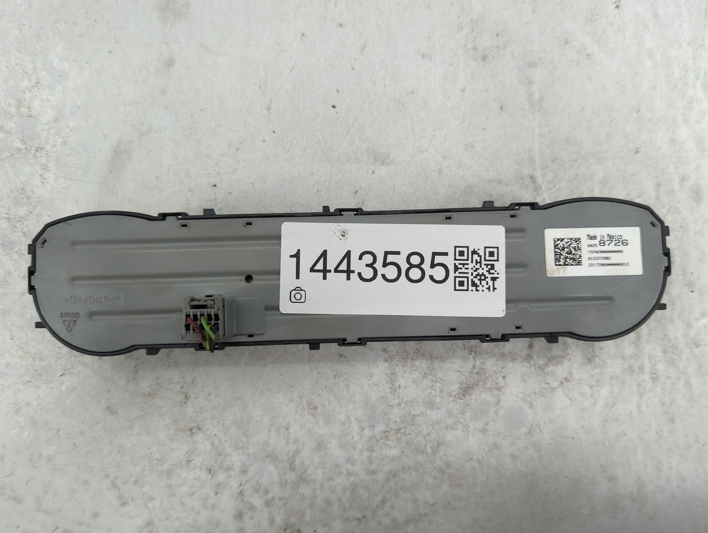 2014-2019 Chevrolet Silverado 1500 Climate Control Module Temperature AC/Heater Replacement P/N:84258726 7370200000000X Fits