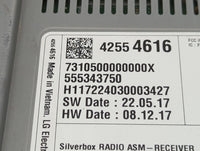 2018 Chevrolet Silverado 1500 Radio AM FM Cd Player Receiver Replacement P/N:42554616 7310500000000X Fits Fits 2019 2020 202