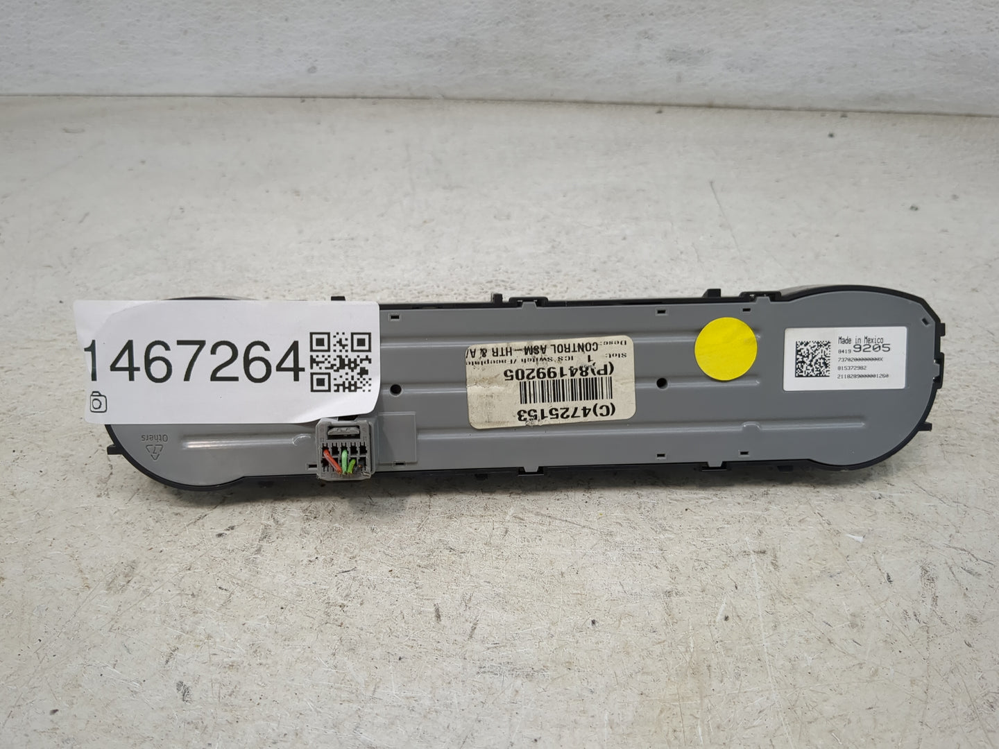 2014-2019 Chevrolet Silverado 1500 Climate Control Module Temperature AC/Heater Replacement P/N:84199205 815372982 Fits OEM 