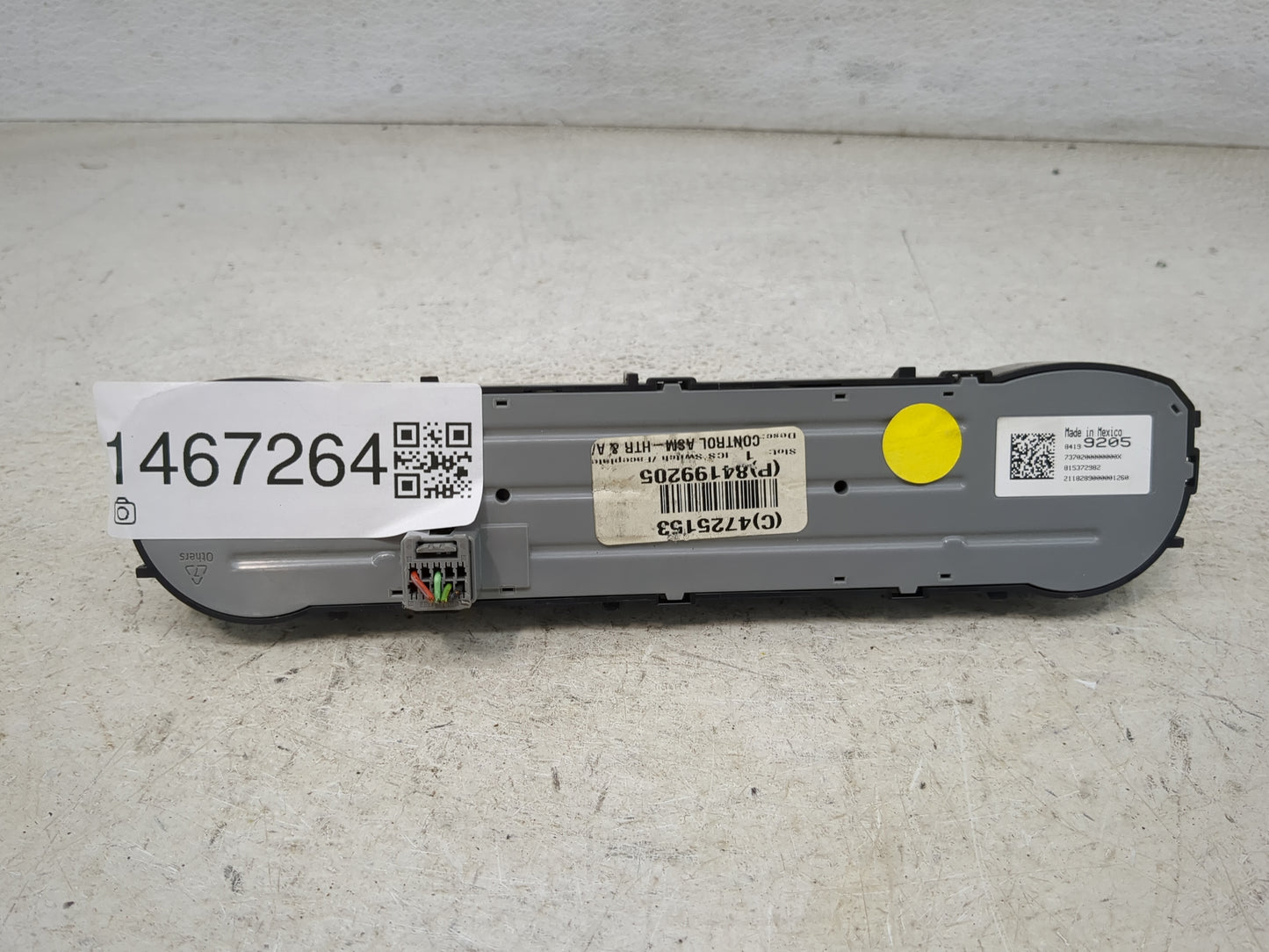 2014-2019 Chevrolet Silverado 1500 Climate Control Module Temperature AC/Heater Replacement P/N:84199205 815372982 Fits OEM 