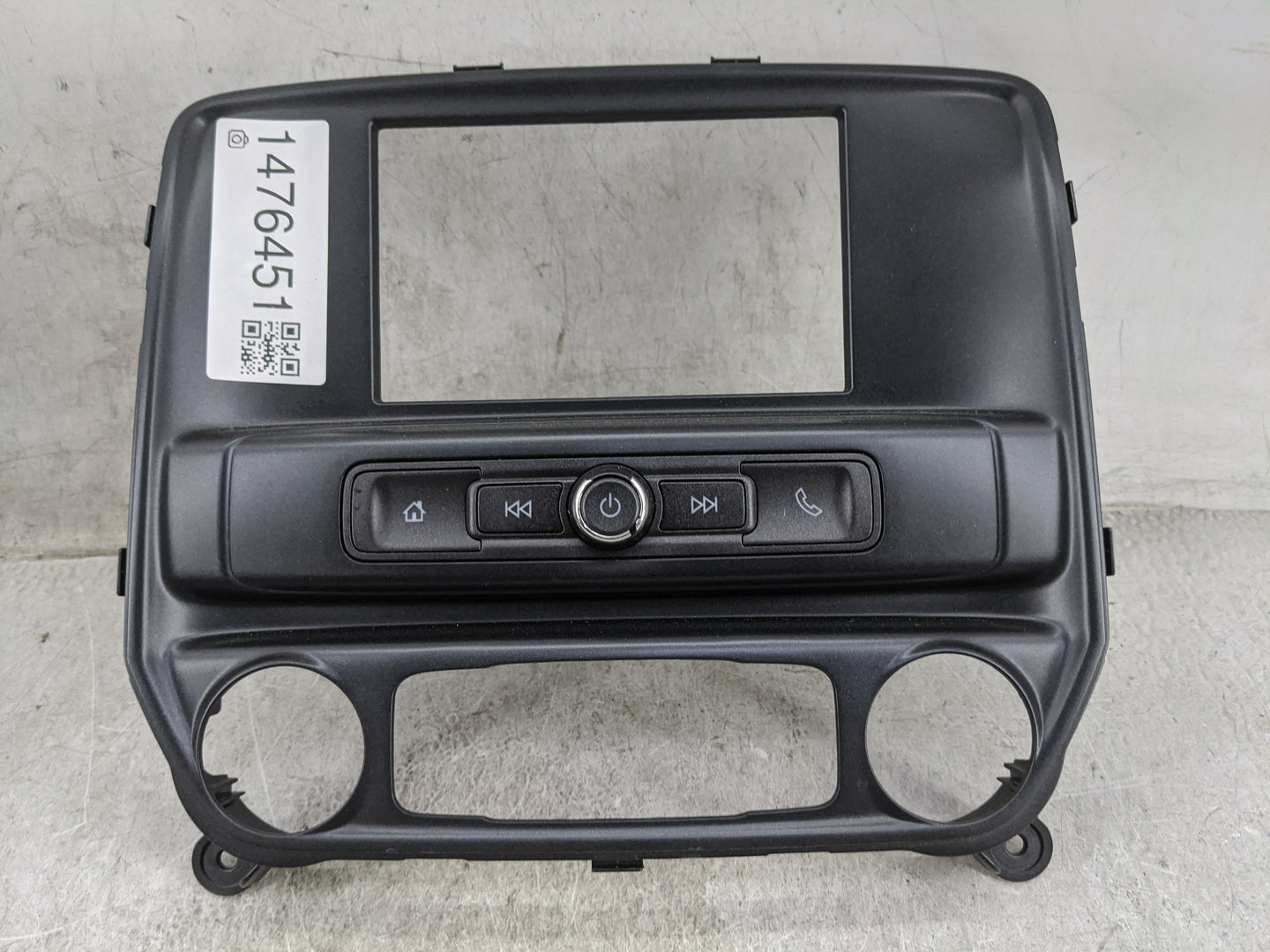 2018 Chevrolet Silverado 1500 Radio AM FM Cd Player Receiver Replacement P/N:42516646 555343750, LC7S Fits OEM Used Auto Par