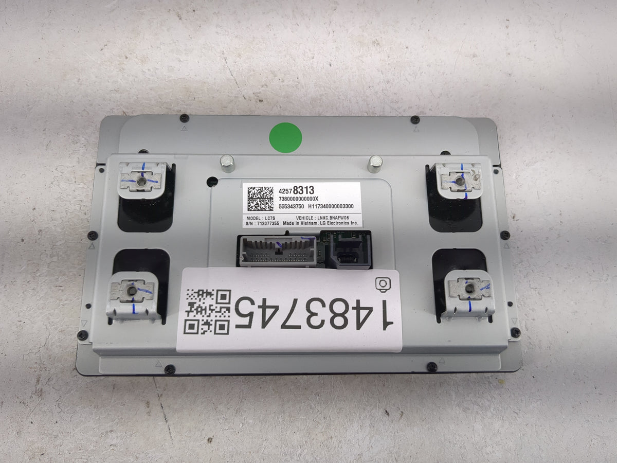 2018-2018 Chevrolet Silverado 1500 Information Radio Display Screen 1483745 - Oemusedautoparts1.com