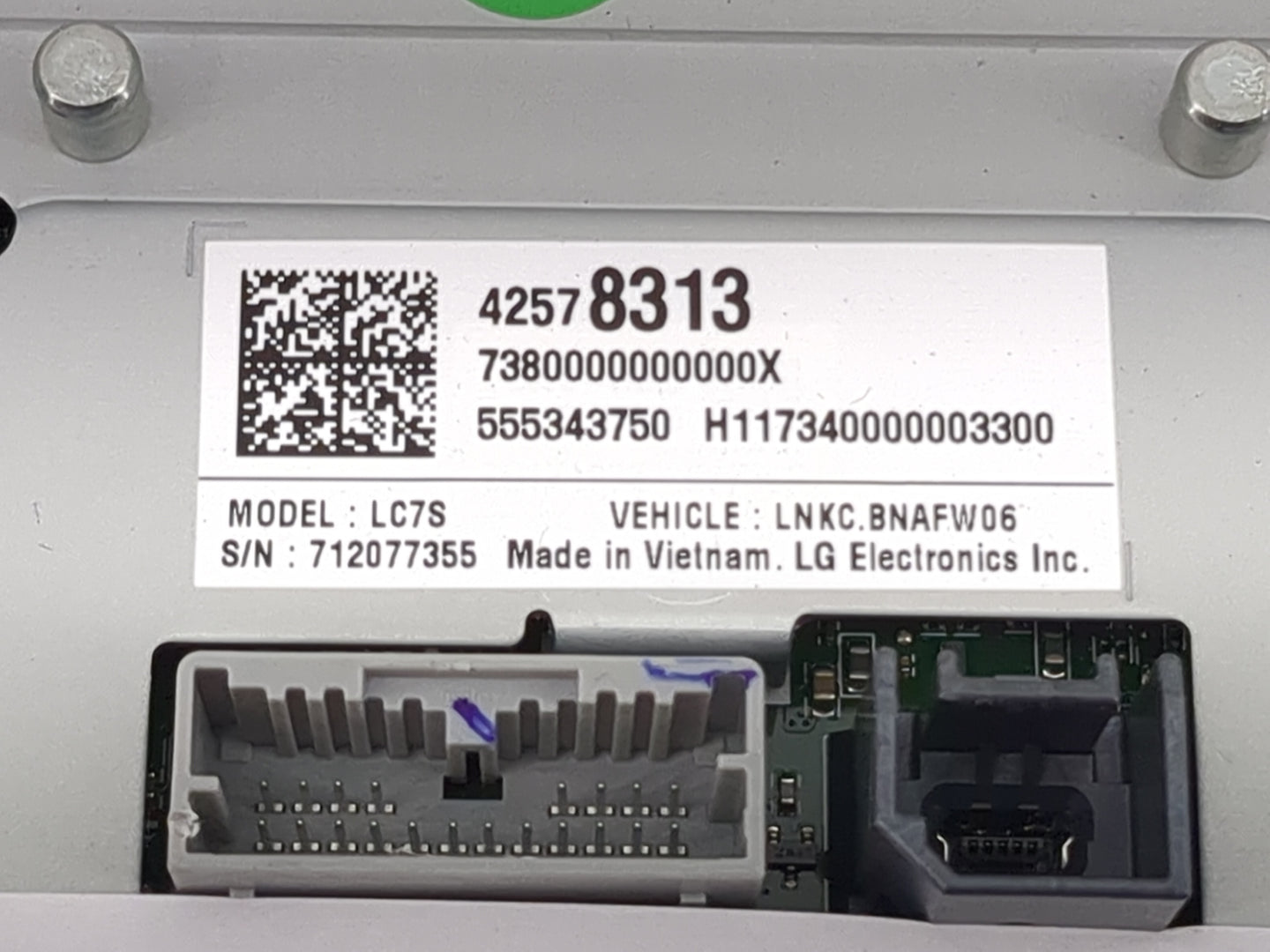 2018-2018 Chevrolet Silverado 1500 Information Display Screen 1483745 - Oemusedautoparts1.com