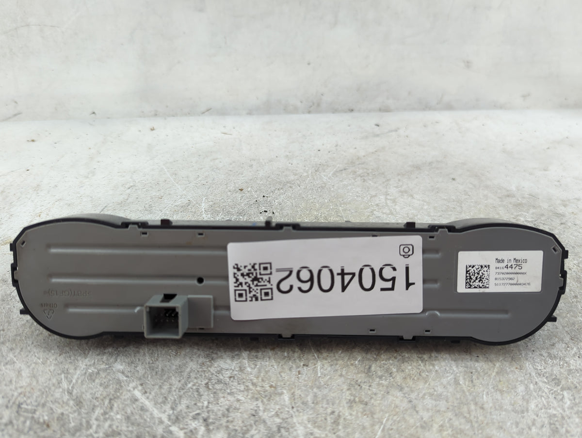 2014-2019 Chevrolet Silverado 1500 Climate Control Module Temperature AC/Heater Replacement P/N:84164475 Fits OEM Used Auto 