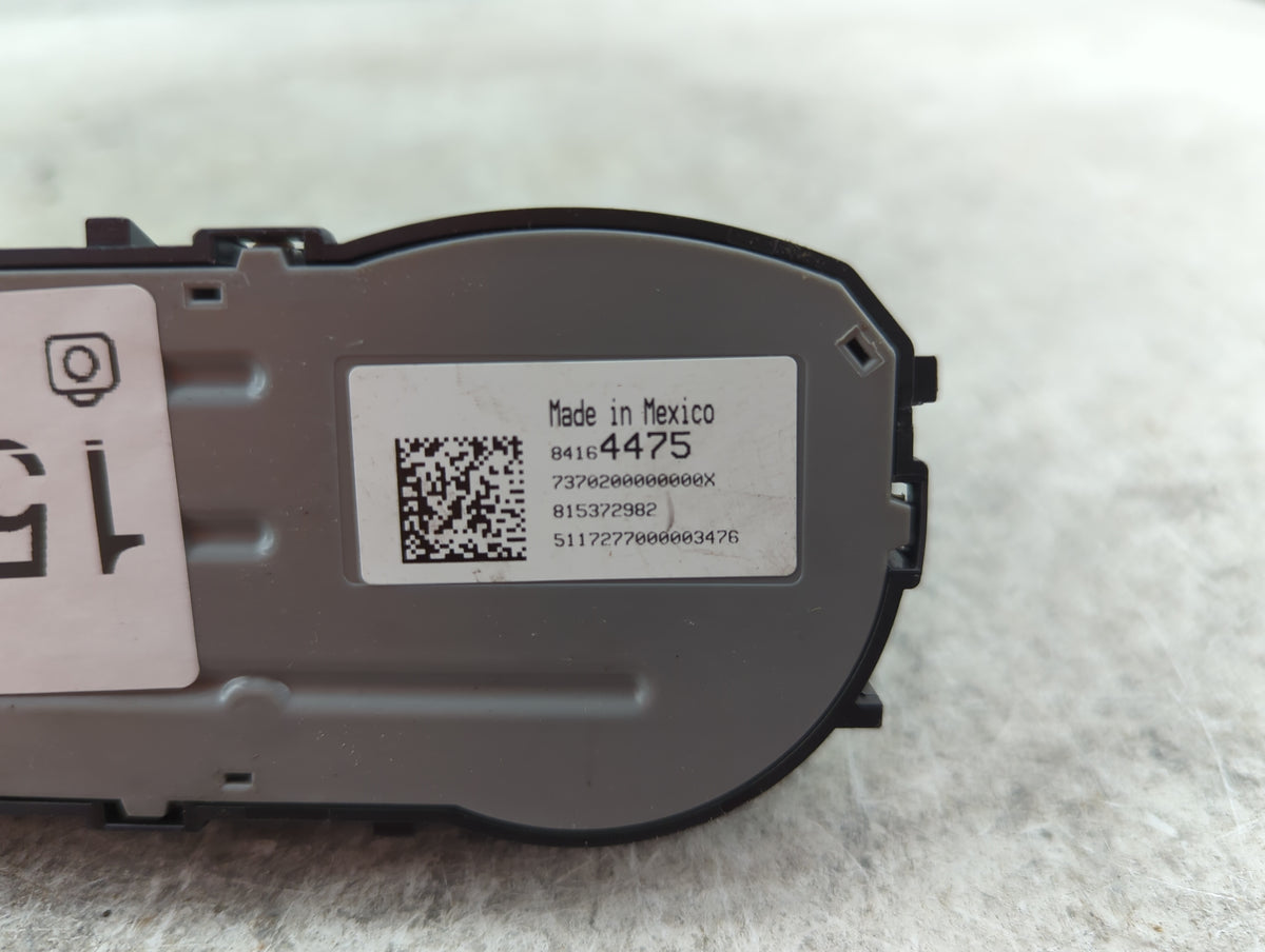 2014-2019 Chevrolet Silverado 1500 Climate Control Module Temperature AC/Heater Replacement P/N:84164475 Fits OEM Used Auto 