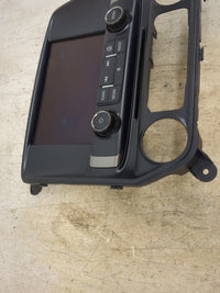 2018 Chevrolet Silverado 1500 Information Radio Display Screen Black - Oemusedautoparts1.com