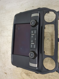 2018 Chevrolet Silverado 1500 Information Radio Display Screen Black - Oemusedautoparts1.com