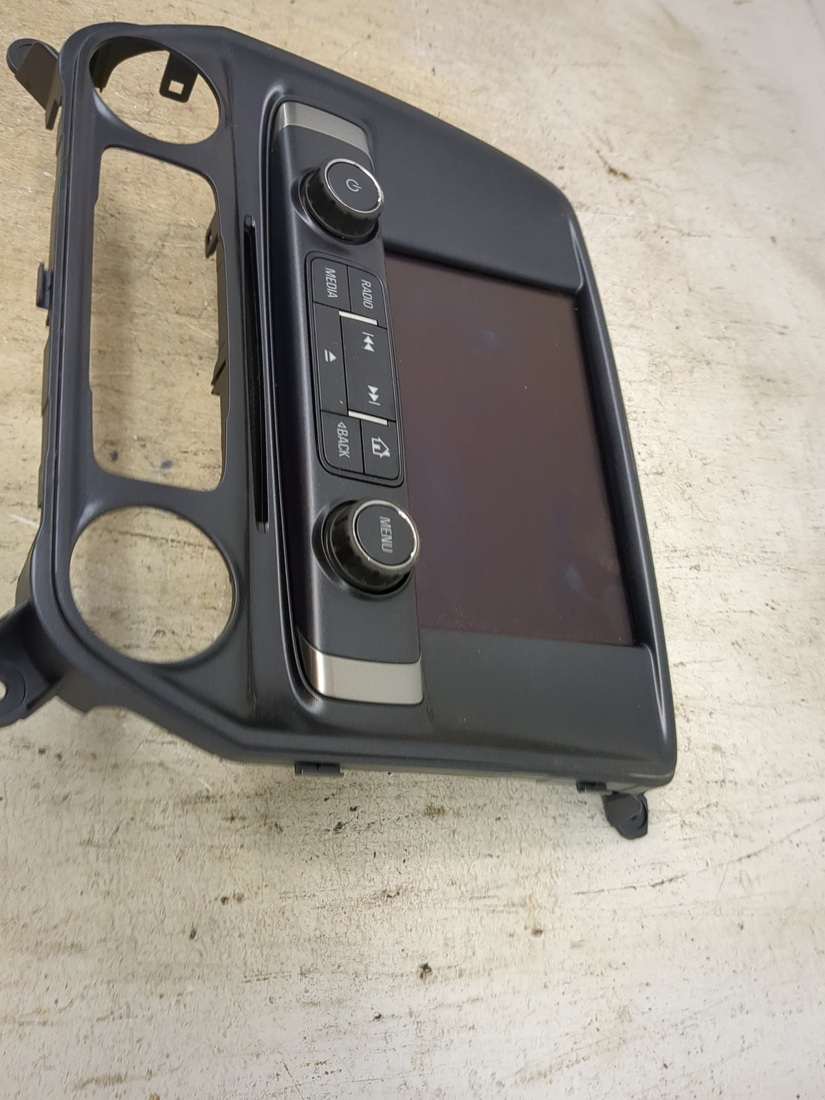 2018 Chevrolet Silverado 1500 Information Radio Display Screen Black - Oemusedautoparts1.com