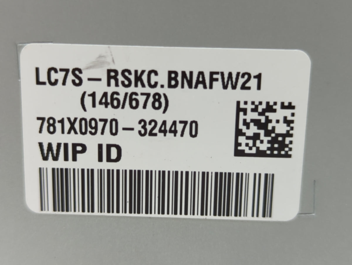 2018 Chevrolet Silverado 1500 Radio AM FM Cd Player Receiver Replacement P/N:42554623 LC7S-R, LC7S-RSKC.BNAFW21 Fits 2019 OE