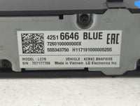 2016-2019 Chevrolet Silverado 1500 Radio AM FM Cd Player Receiver Replacement P/N:42516646 Fits Fits 2016 2017 2018 2019 OEM