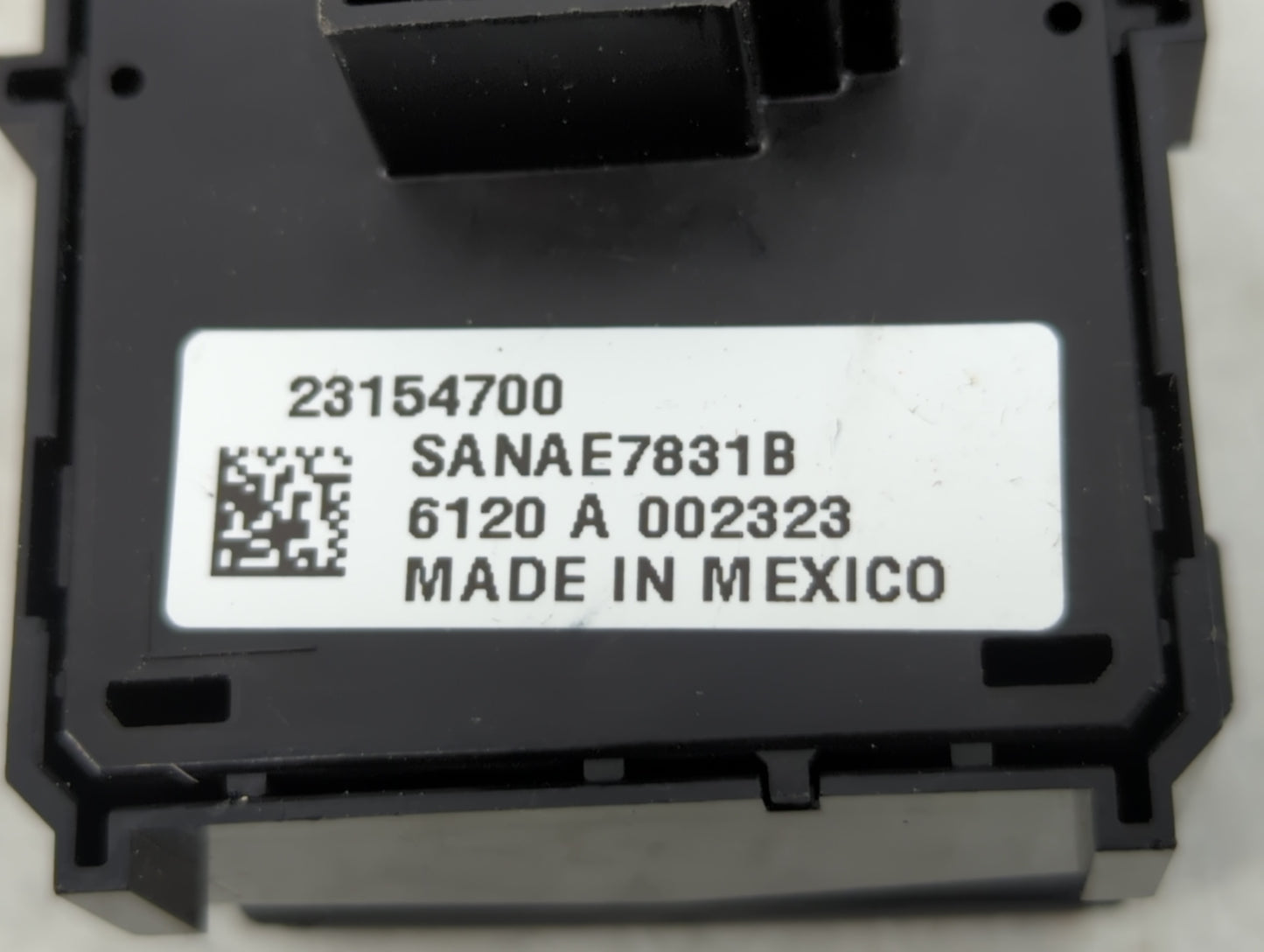 2014-2019 Chevrolet Silverado 1500 Master Power Window Switch Replacement Driver Side Left P/N:23154700 Fits OEM Used Auto P