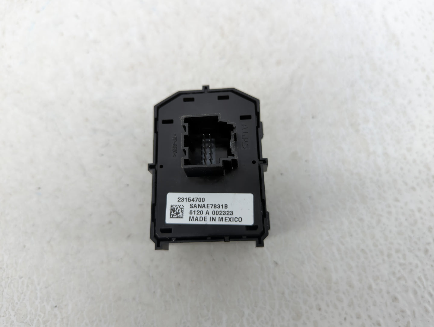 2014-2019 Chevrolet Silverado 1500 Master Power Window Switch Replacement Driver Side Left P/N:23154700 Fits OEM Used Auto P
