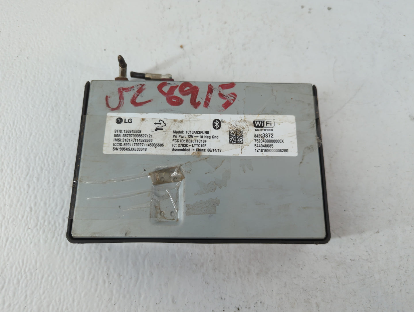 2018 Chevrolet Silverado 1500 Chassis Control Module Ccm Bcm Body Control - Oemusedautoparts1.com