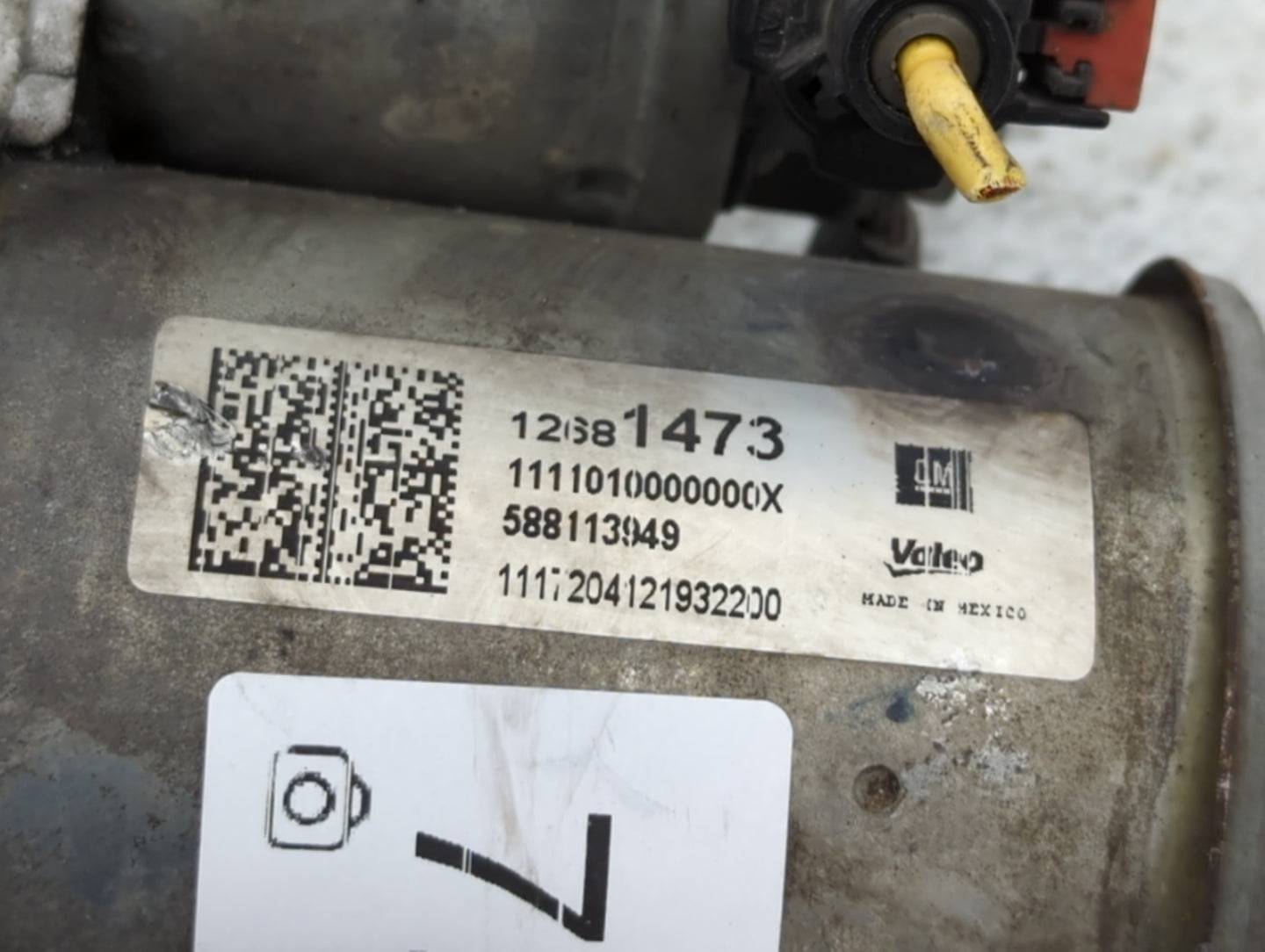 2014-2019 Chevrolet Silverado 1500 Car Starter Motor Solenoid OEM P/N:12681473 Fits Fits 2014 2015 2016 2017 2018 2019 2020 