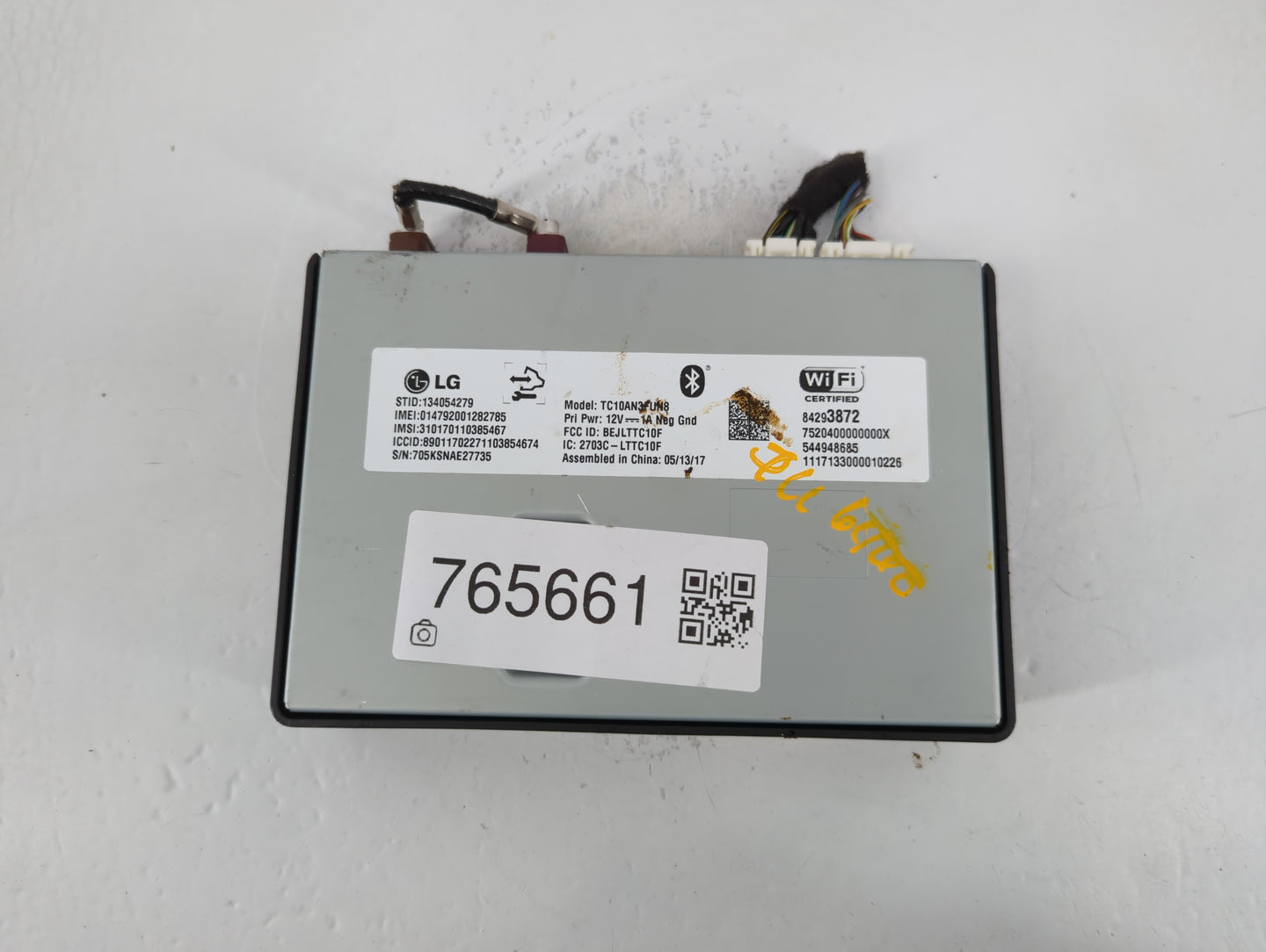2018-2019 Chevrolet Silverado 1500 Telematics Control Module - Oemusedautoparts1.com
