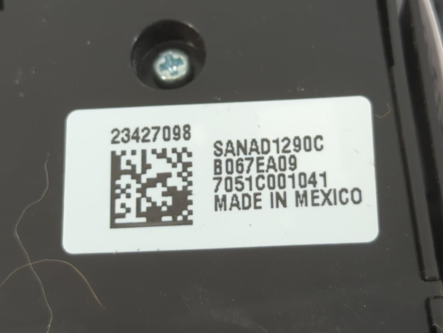2014-2019 Chevrolet Silverado 1500 Master Power Window Switch Replacement Driver Side Left P/N:23427098 Fits OEM Used Auto P