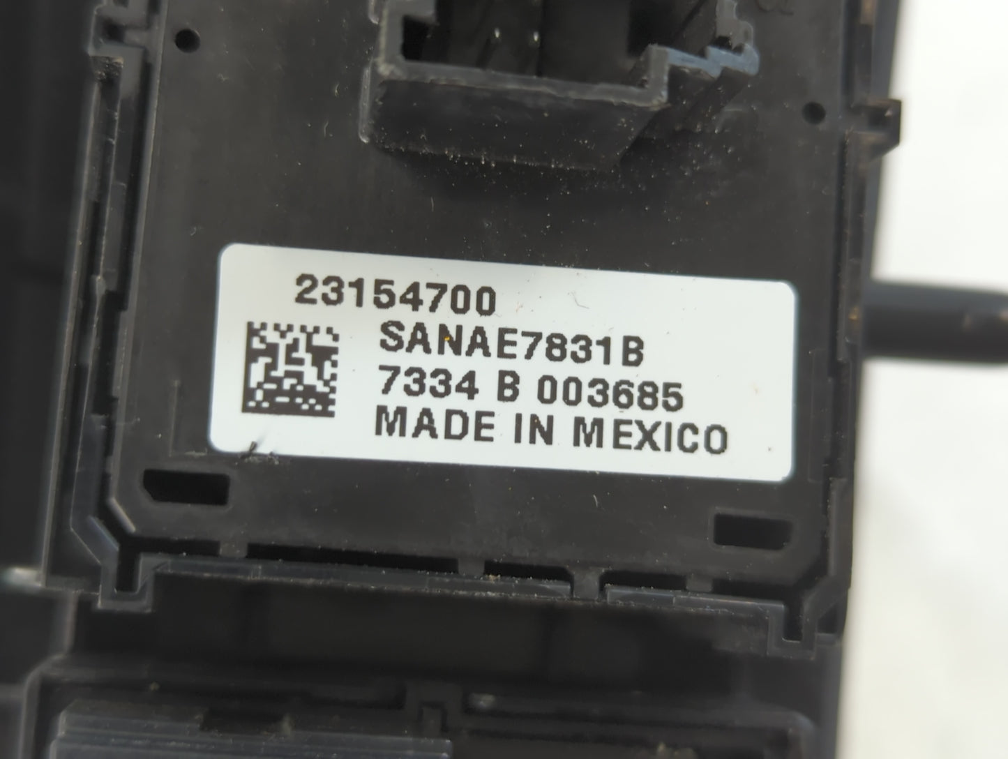 2014-2019 Chevrolet Silverado 1500 Master Power Window Switch Replacement Driver Side Left P/N:23154700 Fits OEM Used Auto P