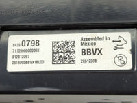 2018-2019 Chevrolet Silverado 1500 Instrument Cluster Speedometer Gauges P/N:84390798 Fits Fits 2018 2019 OEM Used Auto Part