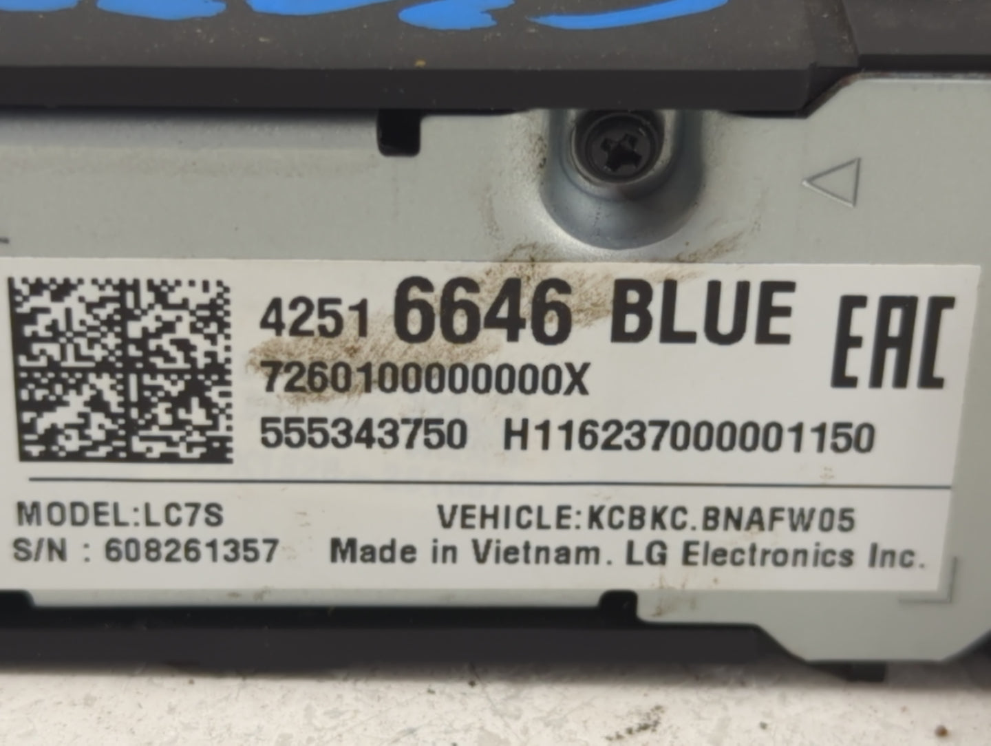 2017-2018 Chevrolet Silverado 2500 Radio Control Panel - Oemusedautoparts1.com
