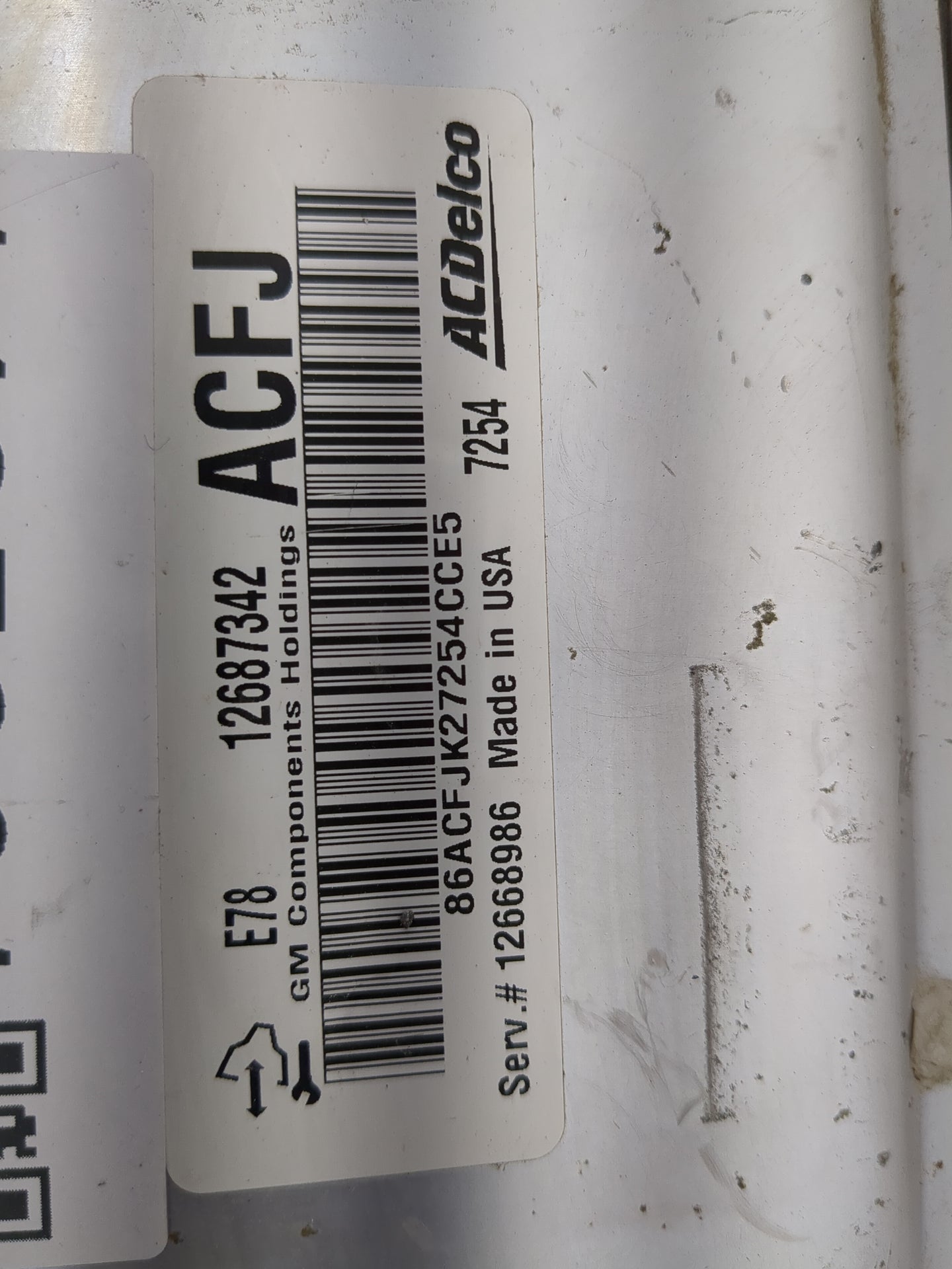 2018 Chevrolet Silverado 2500 PCM Engine Control Computer ECU ECM PCU OEM P/N:12687342 Fits Fits 2017 2019 2020 2021 OEM Use