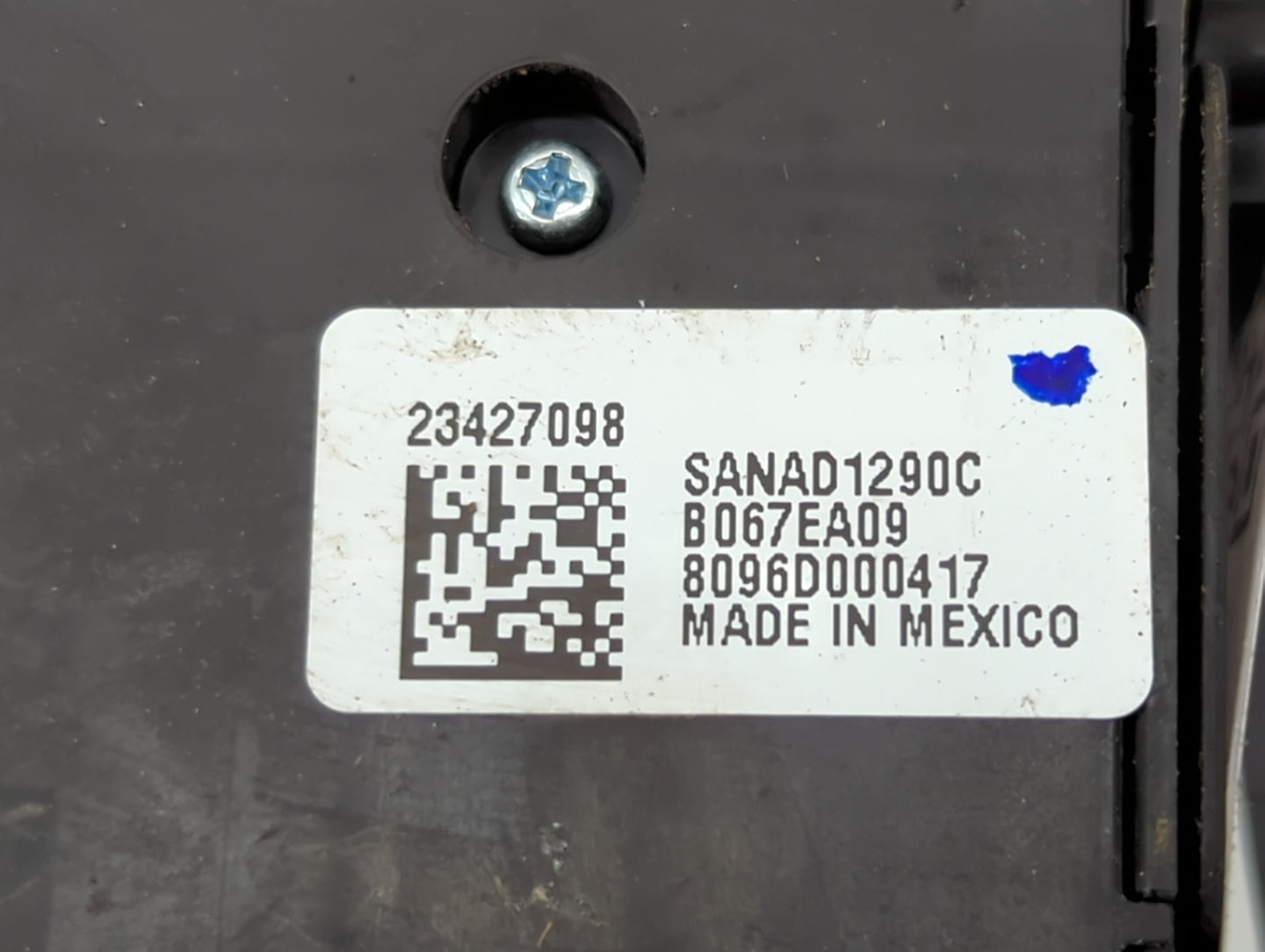 2015-2018 Chevrolet Silverado 2500 Master Power Window Switch Replacement Driver Side Left P/N:23427098 Fits OEM Used Auto P