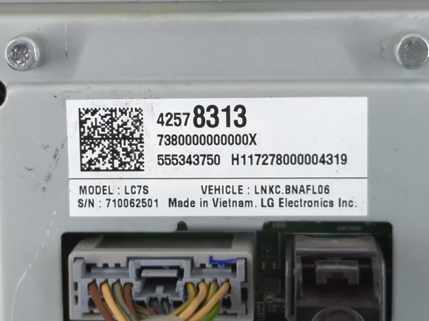 2018 Chevrolet Silverado 2500 Information Display Screen - Oemusedautoparts1.com