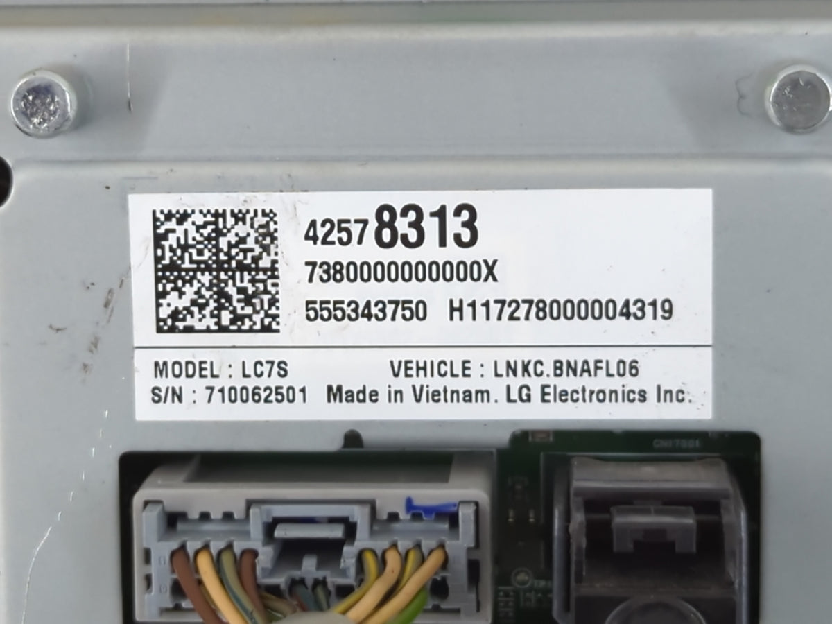 2018 Chevrolet Silverado 2500 Information Radio Display Screen - Oemusedautoparts1.com