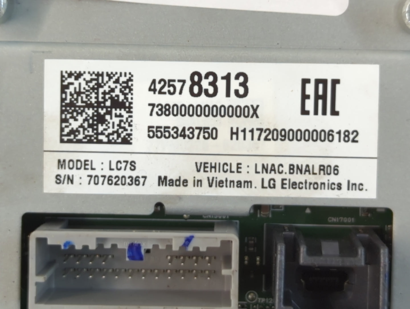 2018 Chevrolet Silverado 2500 Information Display Screen - Oemusedautoparts1.com