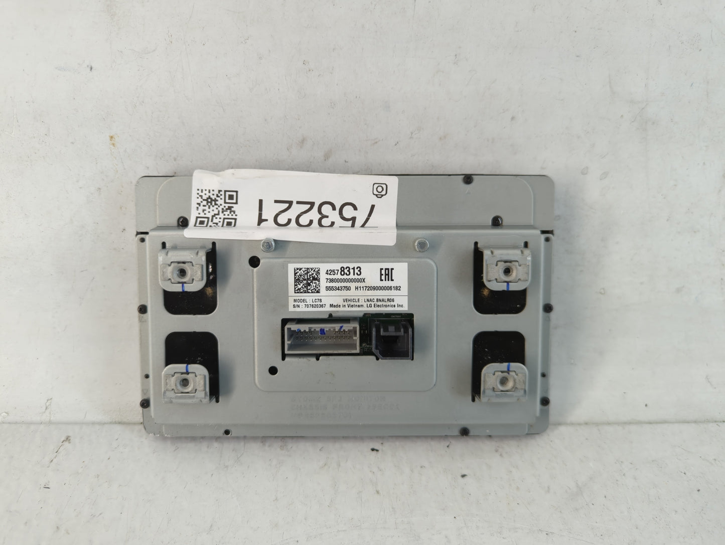 2018 Chevrolet Silverado 2500 Information Display Screen - Oemusedautoparts1.com