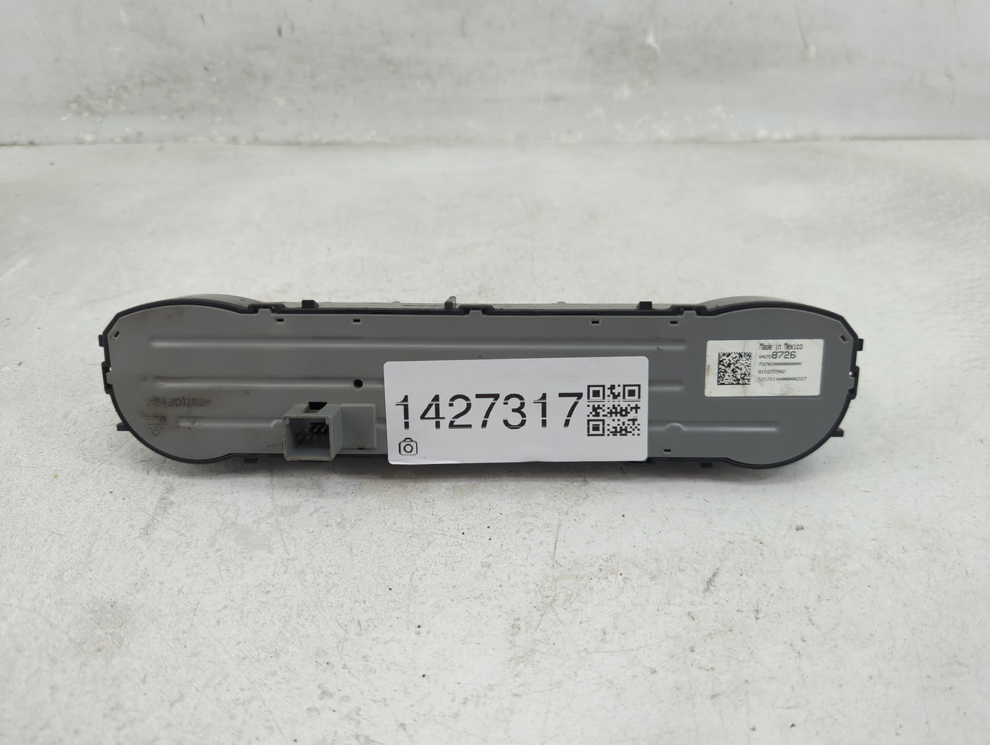 2015-2018 Chevrolet Silverado 3500 Climate Control Module Temperature AC/Heater Replacement P/N:815372982 84258726 Fits OEM 