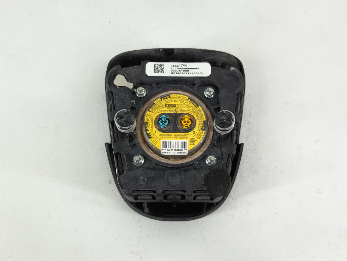 2014-2019 Chevrolet Sonic Air Bag Driver Left Steering Wheel Mounted Fits Fits 2014 2015 2016 2017 2018 2019 OEM Used Auto P