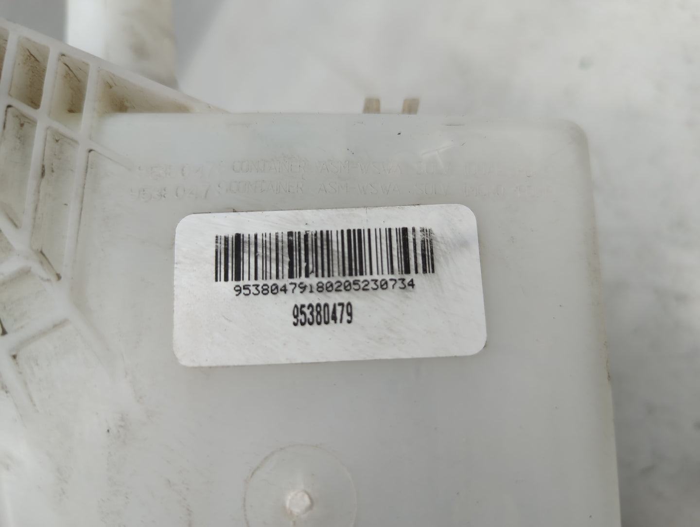 2012-2019 Chevrolet Sonic Windshield Washer Fluid Reservoir Bottle Oem - Oemusedautoparts1.com
