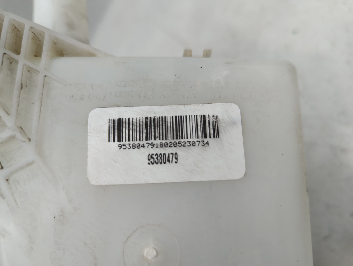 2012-2019 Chevrolet Sonic Windshield Washer Fluid Reservoir Bottle Oem - Oemusedautoparts1.com
