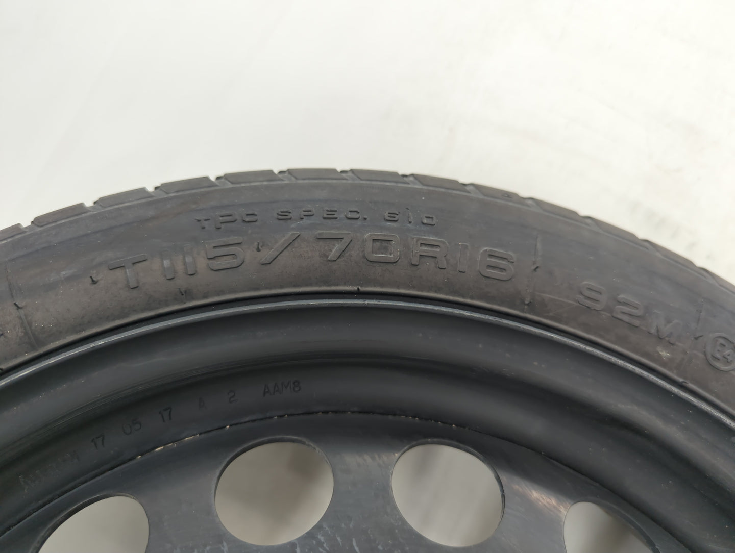 2012-2020 Chevrolet Sonic Spare Donut Tire Wheel Rim Oem - Oemusedautoparts1.com