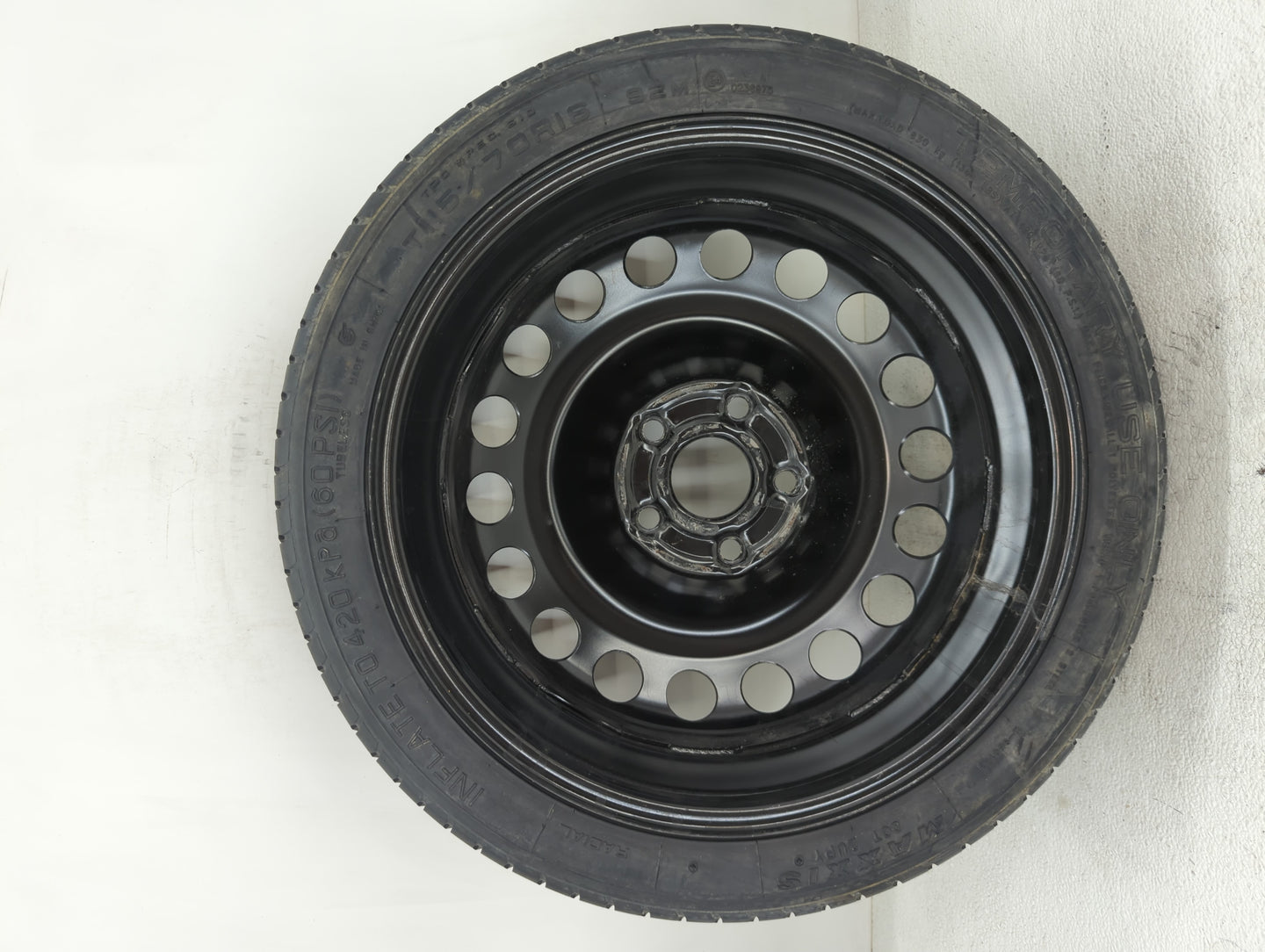 2012-2020 Chevrolet Sonic Spare Donut Tire Wheel Rim Oem - Oemusedautoparts1.com
