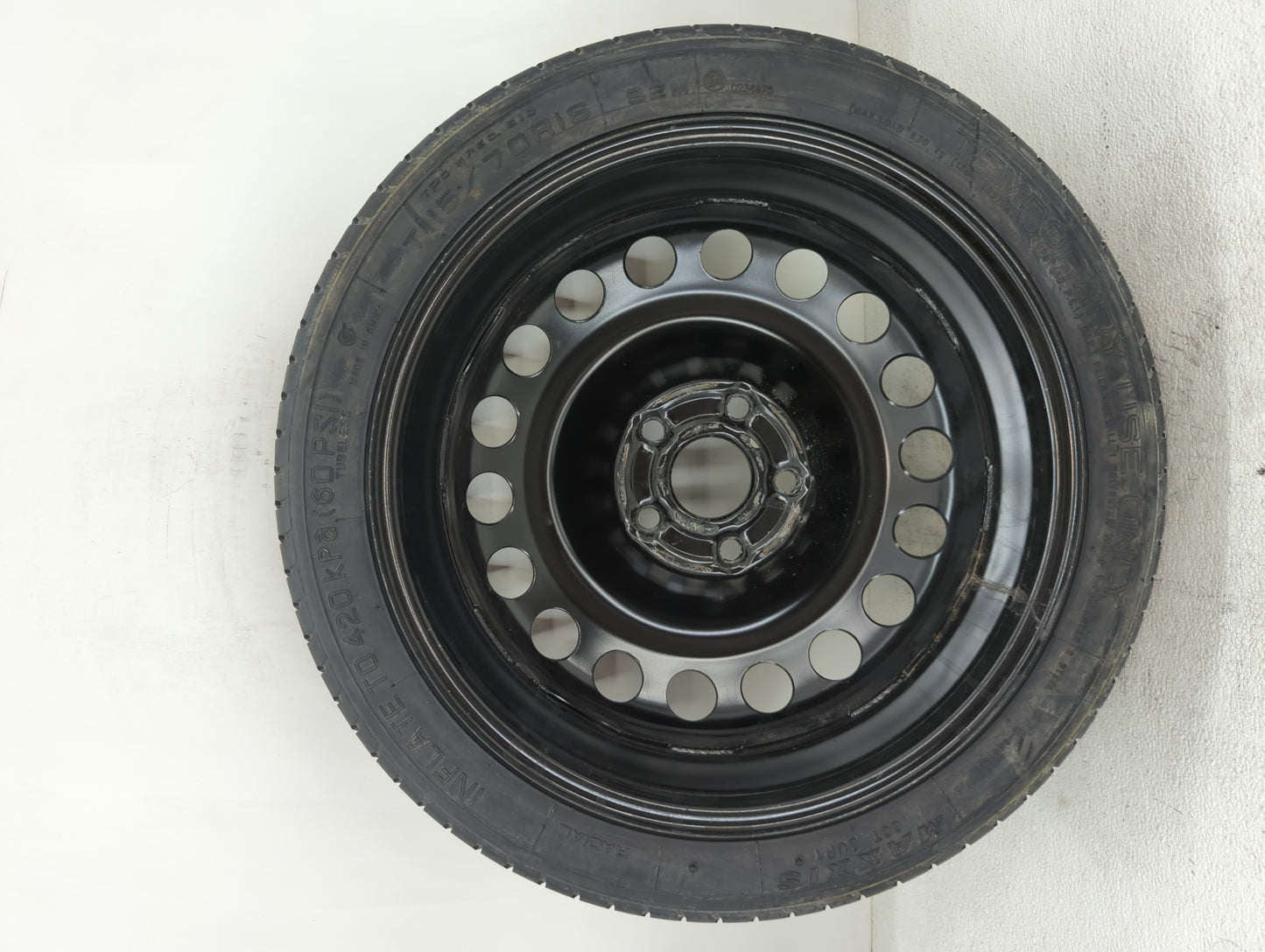 2012-2020 Chevrolet Sonic Spare Donut Tire Wheel Rim Oem - Oemusedautoparts1.com