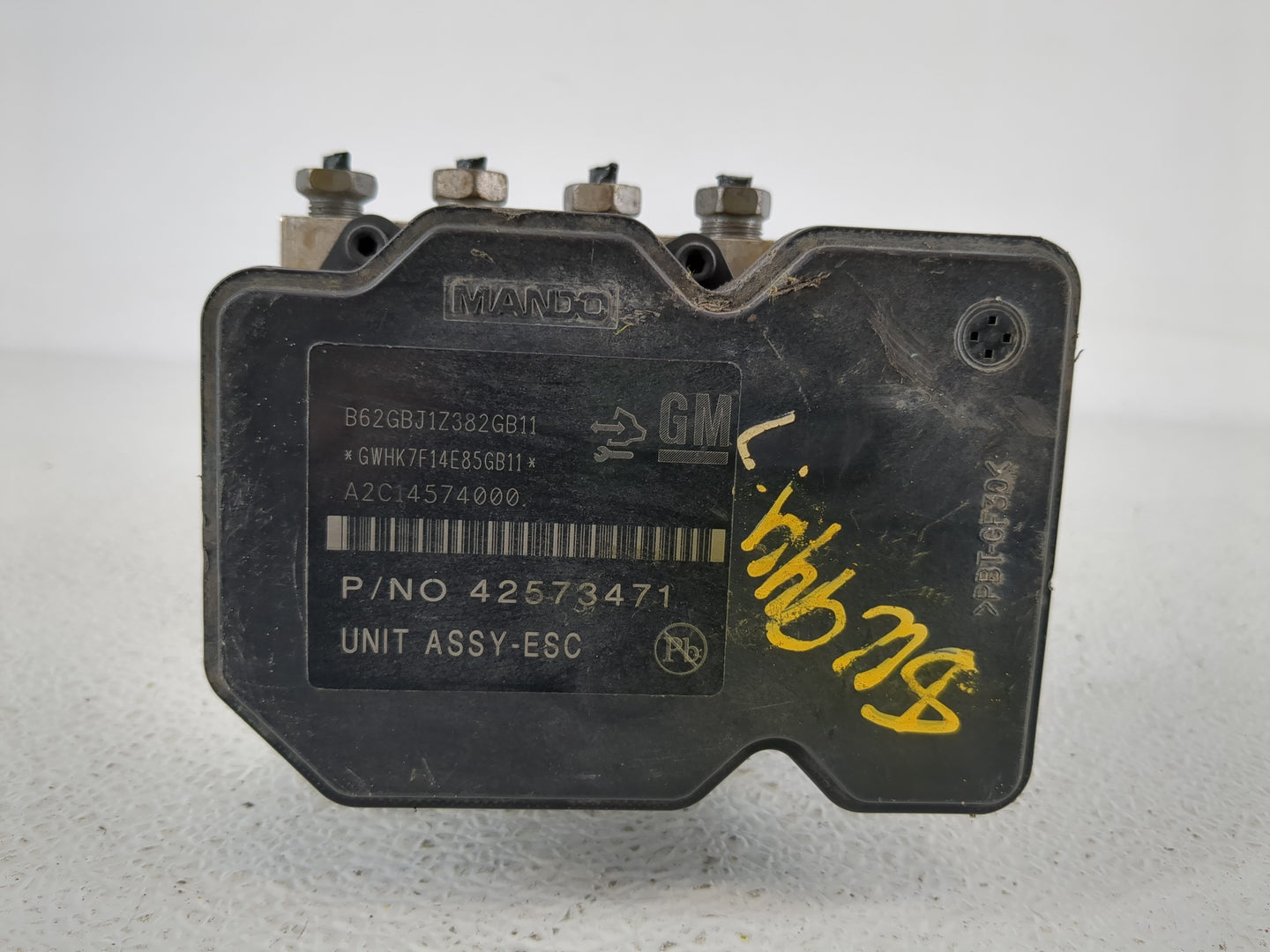 2017-2019 Chevrolet Sonic ABS Pump Control Module Replacement P/N:42573471 Fits Fits 2017 2018 2019 OEM Used Auto Parts - Oe