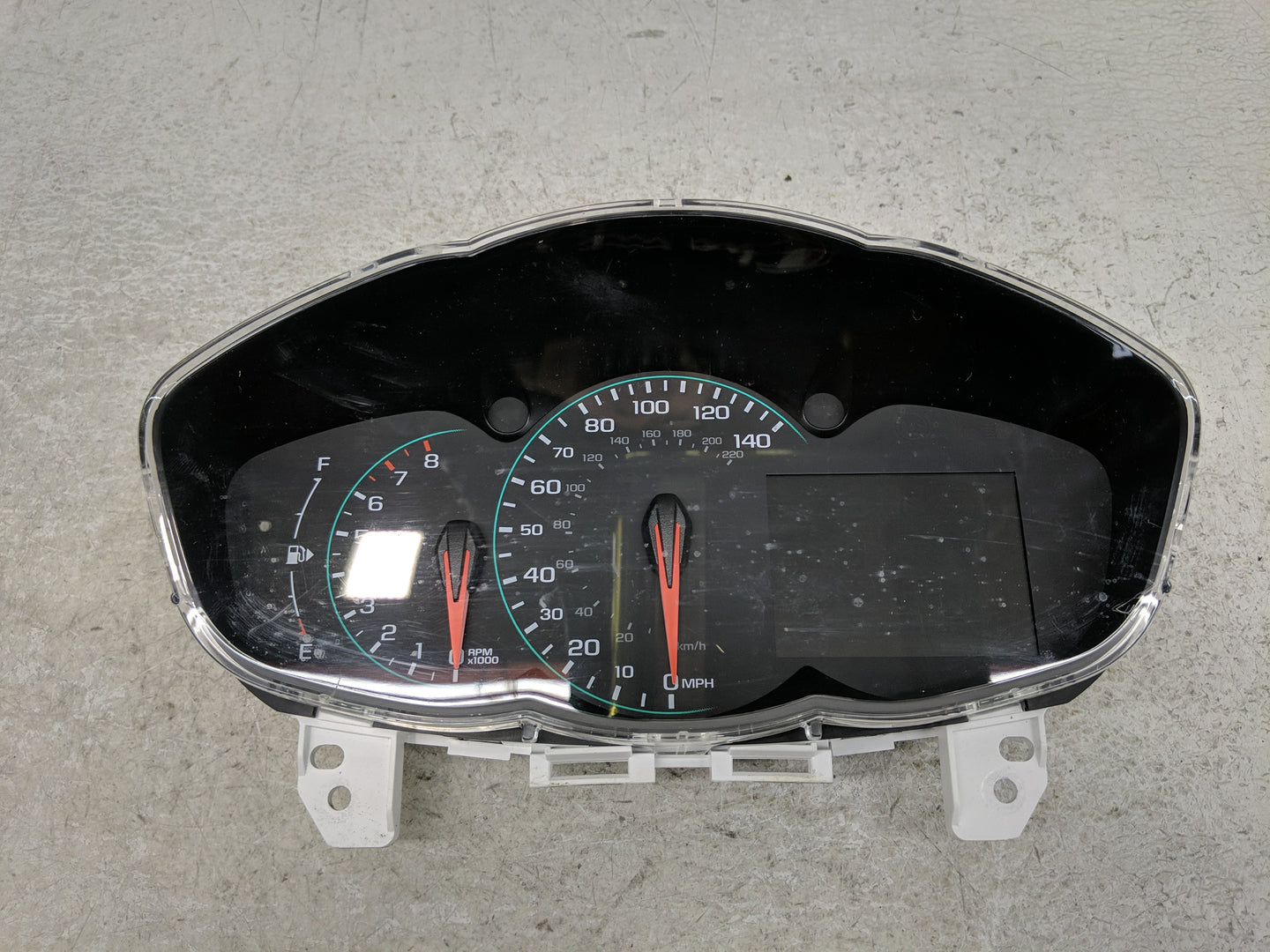 2017-2019 Chevrolet Sonic Instrument Cluster Speedometer Gauges P/N:42574339 Fits Fits 2017 2018 2019 OEM Used Auto Parts - 