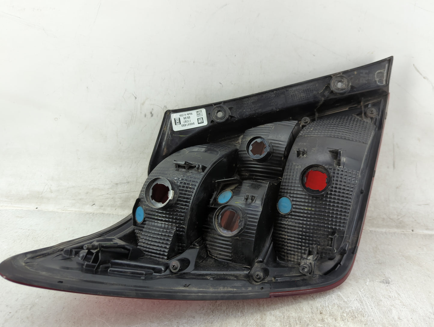 2017-2019 Chevrolet Sonic Tail Light Assembly Passenger Right OEM P/N:94541490 Fits Fits 2017 2018 2019 OEM Used Auto Parts 