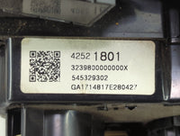 2017-2019 Chevrolet Sonic Climate Control Module Temperature AC/Heater Replacement P/N:42521801 3239800000000X Fits OEM Used