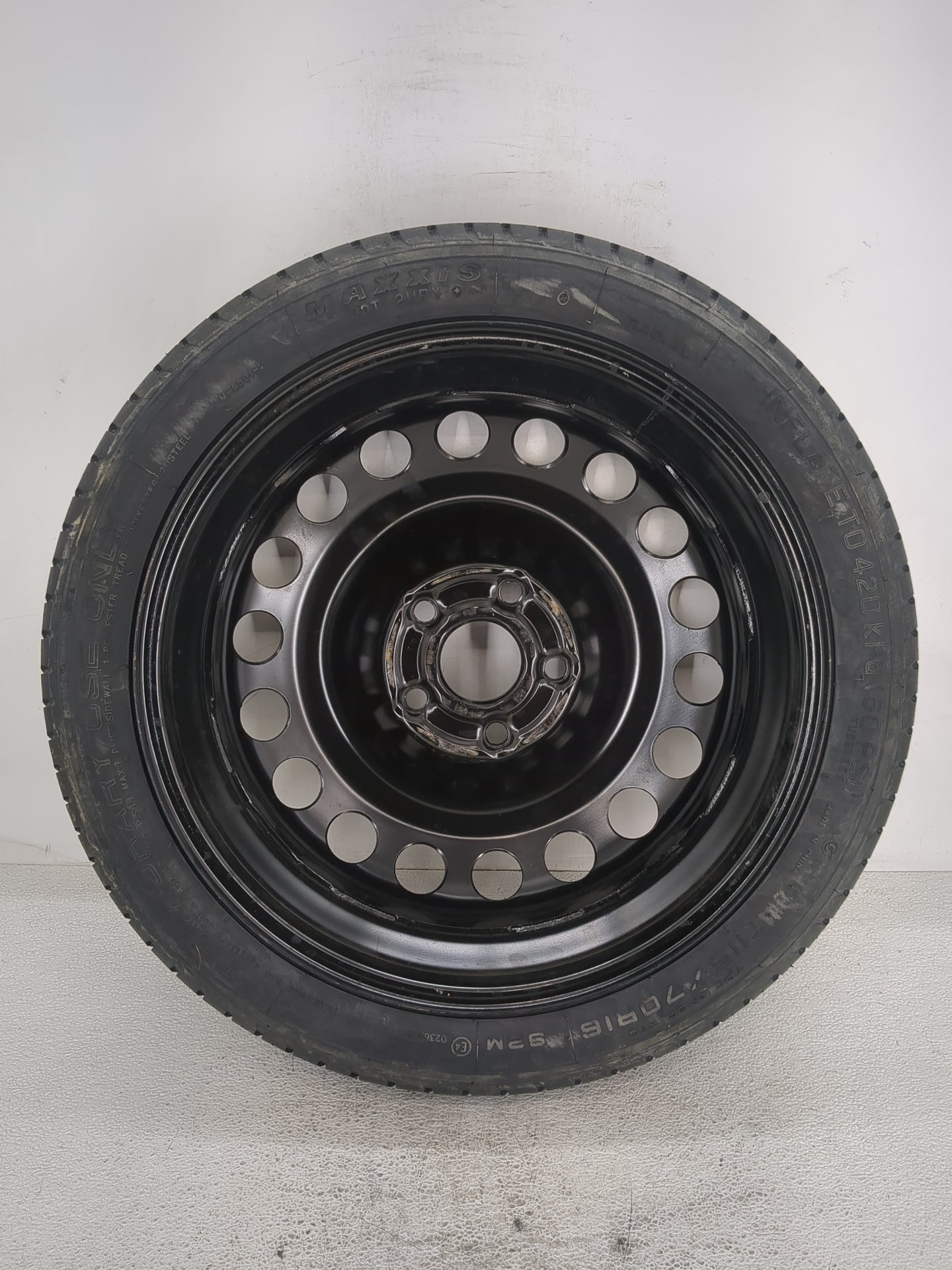 2012-2020 Chevrolet Sonic Spare Donut Tire Wheel Rim Oem - Oemusedautoparts1.com