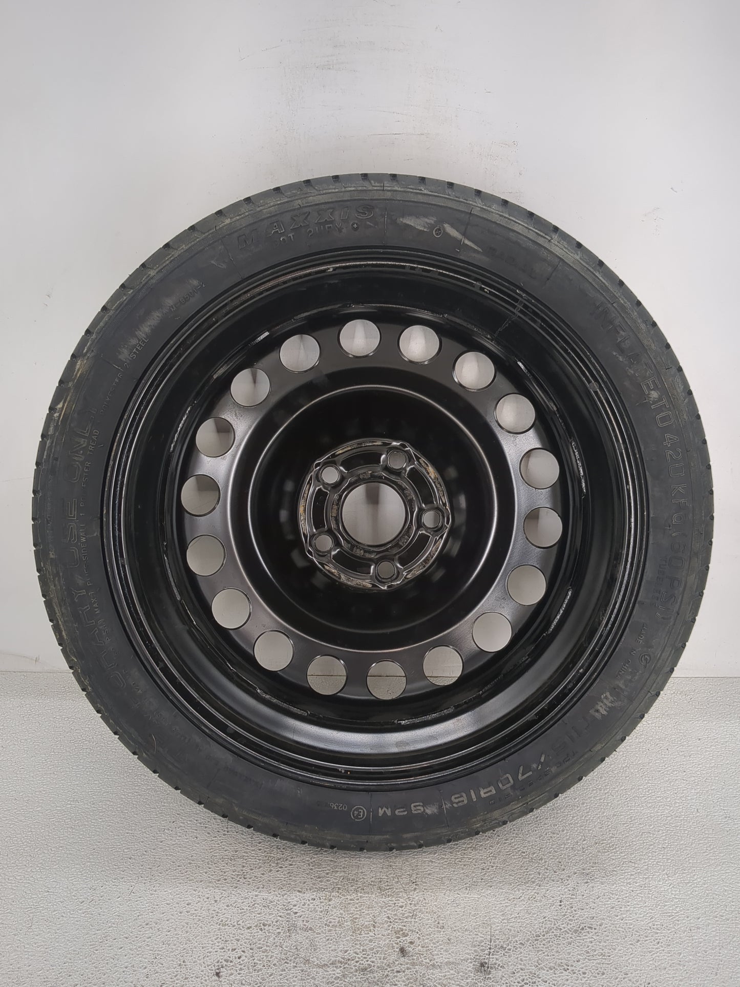 2012-2020 Chevrolet Sonic Spare Donut Tire Wheel Rim Oem - Oemusedautoparts1.com