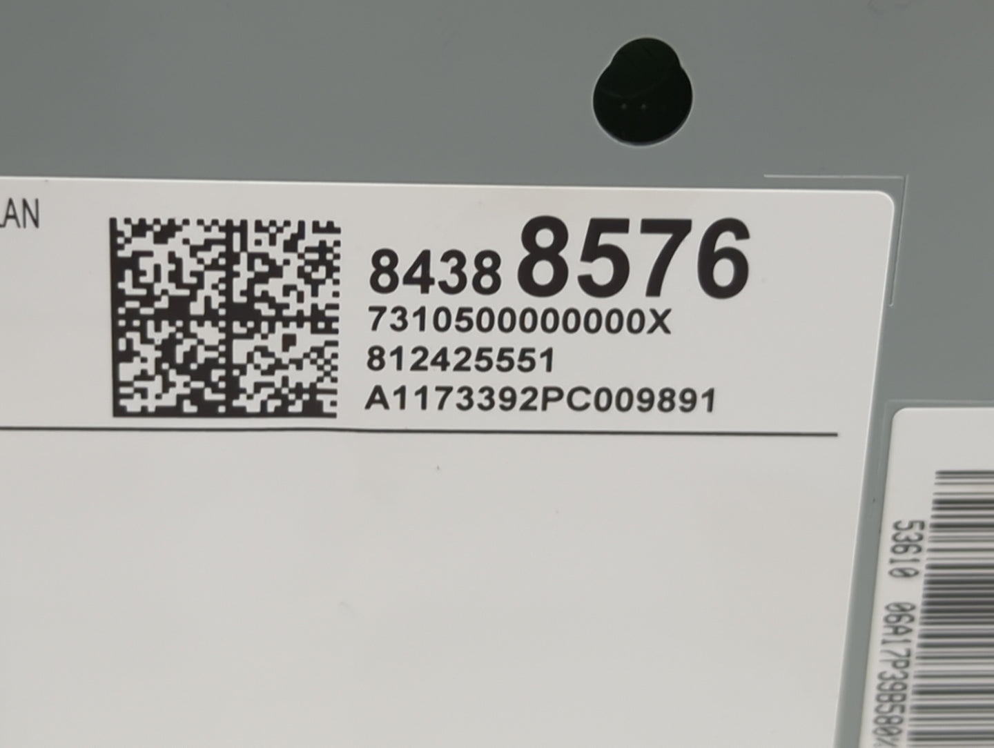 2018 Chevrolet Sonic Information Display Screen - Oemusedautoparts1.com