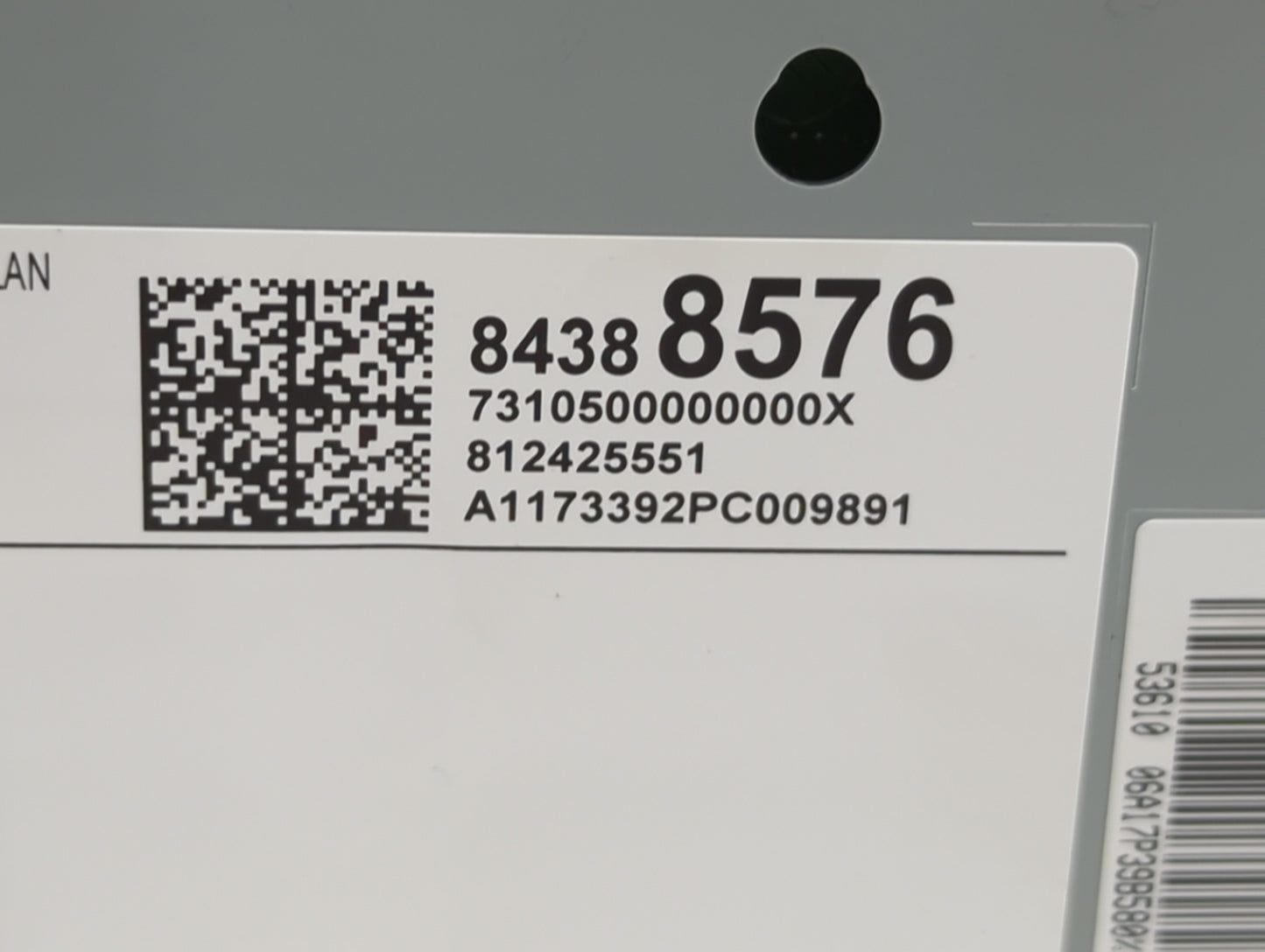 2018 Chevrolet Sonic Information Display Screen - Oemusedautoparts1.com