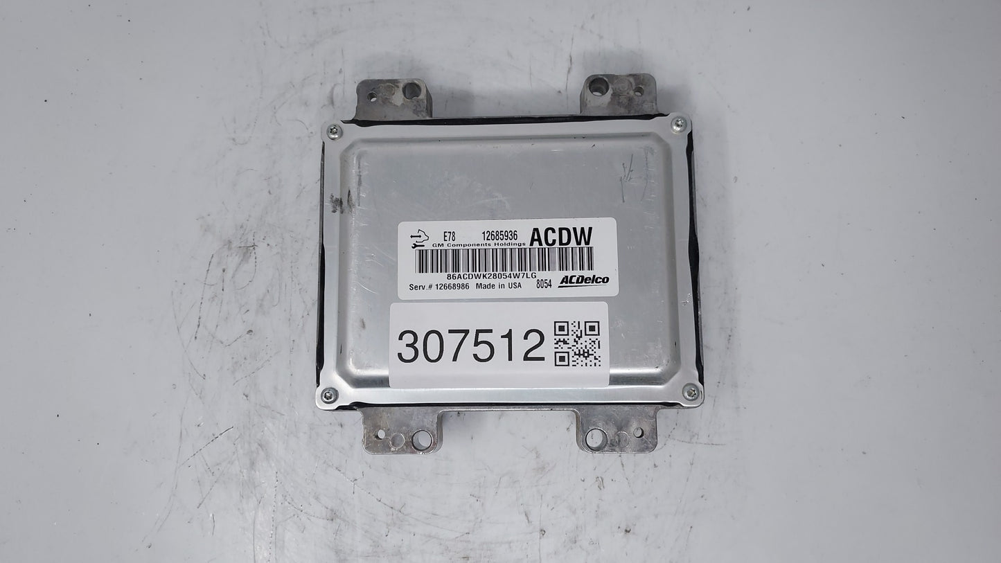2017-2018 Chevrolet Sonic PCM Engine Control Computer ECU ECM PCU OEM P/N:12685936 12668986, 12695536 Fits Fits 2017 2018 20