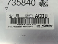 2017-2019 Chevrolet Sonic PCM Engine Control Computer ECU ECM PCU OEM P/N:12685776 Fits Fits 2017 2018 2019 2020 2021 OEM Us